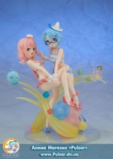 Оригінальна аніме фігурка Wish Upon the Pleiades - Subaru & Aoi Swimsuit ver. Complete Figure