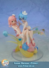 Оригінальна аніме фігурка Wish Upon the Pleiades - Subaru & Aoi Swimsuit ver. Complete Figure