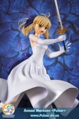 Оригинальная аниме фигурка Fate/staynight [Unlimited Blade Works] - Saber White Dress Ver. 1/8 Complete Figure