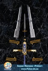 Оригінальна аніме фігурка AGP - Saber/Altria Pendragon & Hengen Seshi "Yakusoku Sareta Shouri no Ken" (Variable Excalibur)