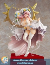 Оригинальная аниме фигурка Super Sonico 10th Anniversary Figure Wedding Ver. 1/6 Complete Figure