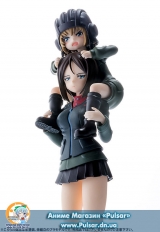 Оригінальна аніме фігурка PLAMAX MF-16 minimum factory - Girls und Panzer The Movie: Katyusha & Nonna 1/20 Plastic Model