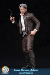 Оригінальна Sci-Fi фігурка ARTFX+ - Star Wars: The Force Awakens: Han Solo & Chewbacca 2Pack The Force Awakens 1/10 Easy Assembly Kit