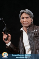 Оригінальна Sci-Fi фігурка ARTFX+ - Star Wars: The Force Awakens: Han Solo & Chewbacca 2Pack The Force Awakens 1/10 Easy Assembly Kit