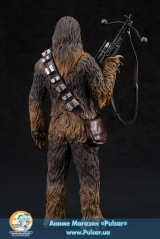 Оригінальна Sci-Fi фігурка ARTFX+ - Star Wars: The Force Awakens: Han Solo & Chewbacca 2Pack The Force Awakens 1/10 Easy Assembly Kit
