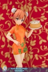 Оригинальная аниме фигурка oaru Kagaku no Railgun S - Mikoto Misaka China Dress style 1/8 Complete Figure