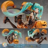 Оригинальная аниме фигурка Hatsune Miku "TRICK or MIKU" illustration by Hidari Complete Figure
