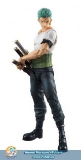 Оригинальная аниме фигурка Variable Action Heroes - ONE PIECE: Roronoa Zoro PAST BLUE Action Figure