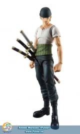 Оригинальная аниме фигурка Variable Action Heroes - ONE PIECE: Roronoa Zoro PAST BLUE Action Figure