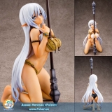 Оригинальная аниме фигурка Queen's Blade Utsukushiki Senshi-tachi - Sentou Kyoukan Alleyne Mizugi de Kanzen Haiboku! Yawaraka Figure Ultra-Edition 1/6 Complete Figure