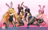 Оригинальная аниме фигурка To Love-Ru Darkness - Mikan Yuuki Bunny Ver. 1/4 Complete Figure