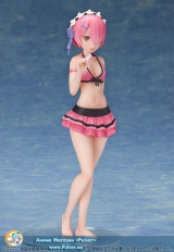 Оригинальная аниме фигурка Re:ZERO -Starting Life in Another World- Ram Swimsuit Ver. 1/12 Pre-painted Assembly Figure