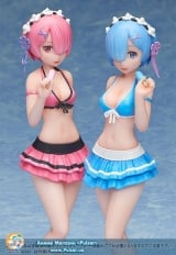 Оригинальная аниме фигурка Re:ZERO -Starting Life in Another World- Rem Swimsuit Ver. 1/12 Pre-painted Assembly Figure