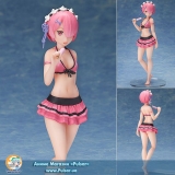 Оригинальная аниме фигурка Re:ZERO -Starting Life in Another World- Ram Swimsuit Ver. 1/12 Pre-painted Assembly Figure