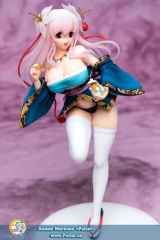 Оригинальная аниме фигурка Sangokushi Taisen Trading Card Game - Kankougou 1/7 Complete Figure