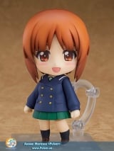 Оригинальная аниме фигурка Nendoroid - Girls und Panzer das Finale: Miho Nishizumi Panzer Jacket & Peacoat Ver