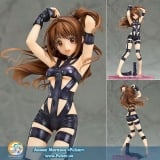 Оригинальная аниме фигурка T.M.Revolution/THE IDOLM@STER Cinderella Girls - Uzuki Shimamura HOT LIMIT Ver. 1/7 Complete Figure