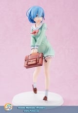 Оригинальная аниме фигурка Re:ZERO -Starting Life in Another World- Rem High School Uniform Ver. 1/7 Complete Figure