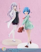 Оригинальная аниме фигурка Re:ZERO -Starting Life in Another World- Rem High School Uniform Ver. 1/7 Complete Figure