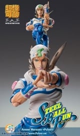 Оригинальная аниме фигурка  Super Action Statue - JoJo's Bizarre Adventure Part.VII Steel Ball Run: Johnny Joestar