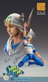 Оригинальная аниме фигурка  Super Action Statue - JoJo's Bizarre Adventure Part.VII Steel Ball Run: Johnny Joestar