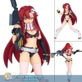 Оригинальная аниме фигурка  Legacy of Revoltech LR-053 Gurren Lagann Yoko Movie Ver.