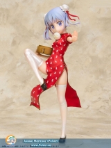 Оригинальная аниме фигурка Emon Restaurant Series NEW GAME!! Aoba Suzukaze (Chinese Dress Ver.) 1/7 Complete Figure