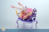 Оригинальная аниме фигурка Neko no Wakusei Funwari Neko to Isu 1/8 Complete Figure