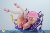 Оригинальная аниме фигурка Neko no Wakusei Funwari Neko to Isu 1/8 Complete Figure