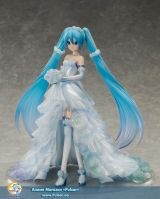 Оригинальная аниме фигурка Character Vocal Series 01 Hatsune Miku Wedding Dress Ver. 1/7 Complete Figure
