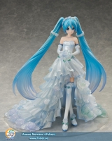 Оригинальная аниме фигурка Character Vocal Series 01 Hatsune Miku Wedding Dress Ver. 1/7 Complete Figure