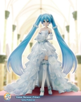 Оригинальная аниме фигурка Character Vocal Series 01 Hatsune Miku Wedding Dress Ver. 1/7 Complete Figure