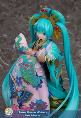 Оригинальная аниме фигурка Character Vocal Series 01 Hatsune Miku Chou Kabuki Kuruwakotoba Awasekagami Ver. 1/7 Complete Figure