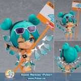 Оригинальная аниме фигурка Nendoroid Hatsune Miku GT Project Racing Miku 2013 Sepang Ver.