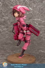 Оригінал (аніме): Sword Art Online: Alternative Gun Gale Online ソ ー ド ア ー ト &middot; オ ン ラ イ ン オ ル タ ナ テ ィ ブ ガ ン ゲ イ ル &middot; オ ン ラ イ ン Ім'я персонажа: Karen Kohiruimaki 小 比 類 巻 香蓮 / レ ン Дата випуску: листопад, 2018 Тип фігурки: Completed Model Матеріал: PVC, ABS Роз