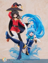 Оригинальная аниме фигурка KonoSuba Aqua Sneaker Bunko 30th Anniversary Ver. 1/7 Complete Figure