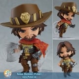 Оригинальная аниме фигурка Nendoroid Overwatch McCree Classic Skin Edition