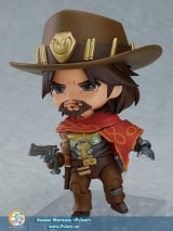 Оригинальная аниме фигурка Nendoroid Overwatch McCree Classic Skin Edition