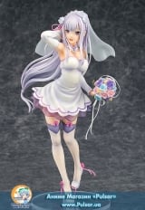 Оригинальная аниме фигурка Re:ZERO -Starting Life in Another World- Emilia Wedding Ver. 1/7 Complete Figure