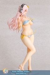 Оригинальная аниме фигурка Super Sonico Summer Vacation ver. 1/4.5 Complete Figure