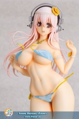 Оригинальная аниме фигурка Super Sonico Summer Vacation ver. 1/4.5 Complete Figure