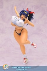 Оригинальная аниме фигурка COMIC Shingeki Taihei Tengyoku Cover Girl Saki Nishina Muchimuchit Undoukai! 1/6 Complete Figure
