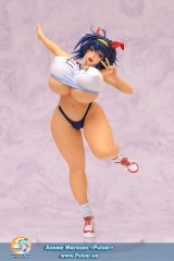 Оригинальная аниме фигурка COMIC Shingeki Taihei Tengyoku Cover Girl Saki Nishina Muchimuchit Undoukai! 1/6 Complete Figure