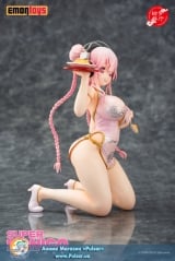 Оригинальная аниме фигурка Emon Restaurant Series Super Sonico China Dress Ver. 1/7 Complete Figure