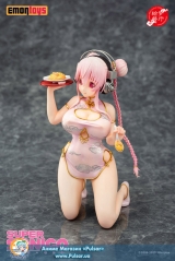 Оригинальная аниме фигурка Emon Restaurant Series Super Sonico China Dress Ver. 1/7 Complete Figure