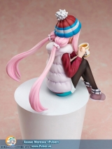 Оригинальная аниме фигурка Yurucamp Nadeshiko Kagamihara 1/8 Premium Noodle Stopper Figure