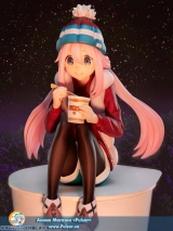 Оригинальная аниме фигурка Yurucamp Nadeshiko Kagamihara 1/8 Premium Noodle Stopper Figure