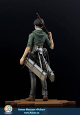 Оригинальная аниме фигурка BRAVE-ACT Attack on Titan Levi -ver.2A- 1/8 Complete Figure