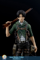 Оригинальная аниме фигурка BRAVE-ACT Attack on Titan Levi -ver.2A- 1/8 Complete Figure