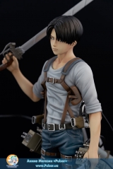 Оригинальная аниме фигурка BRAVE-ACT Attack on Titan Levi -ver.2B- 1/8 Complete Figure